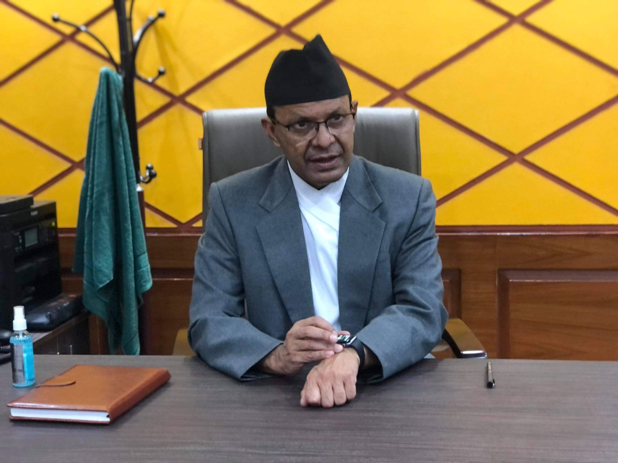 Minendra Rijal Resigns from the Post of Defense Minister