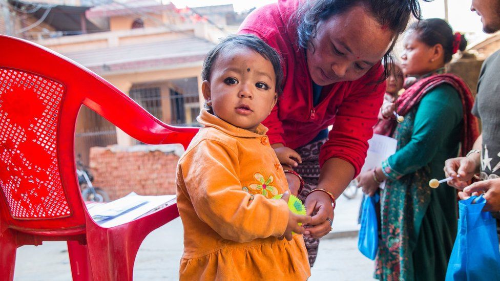 Children will Given Vaccine Against Typhoid from Today in Nepal