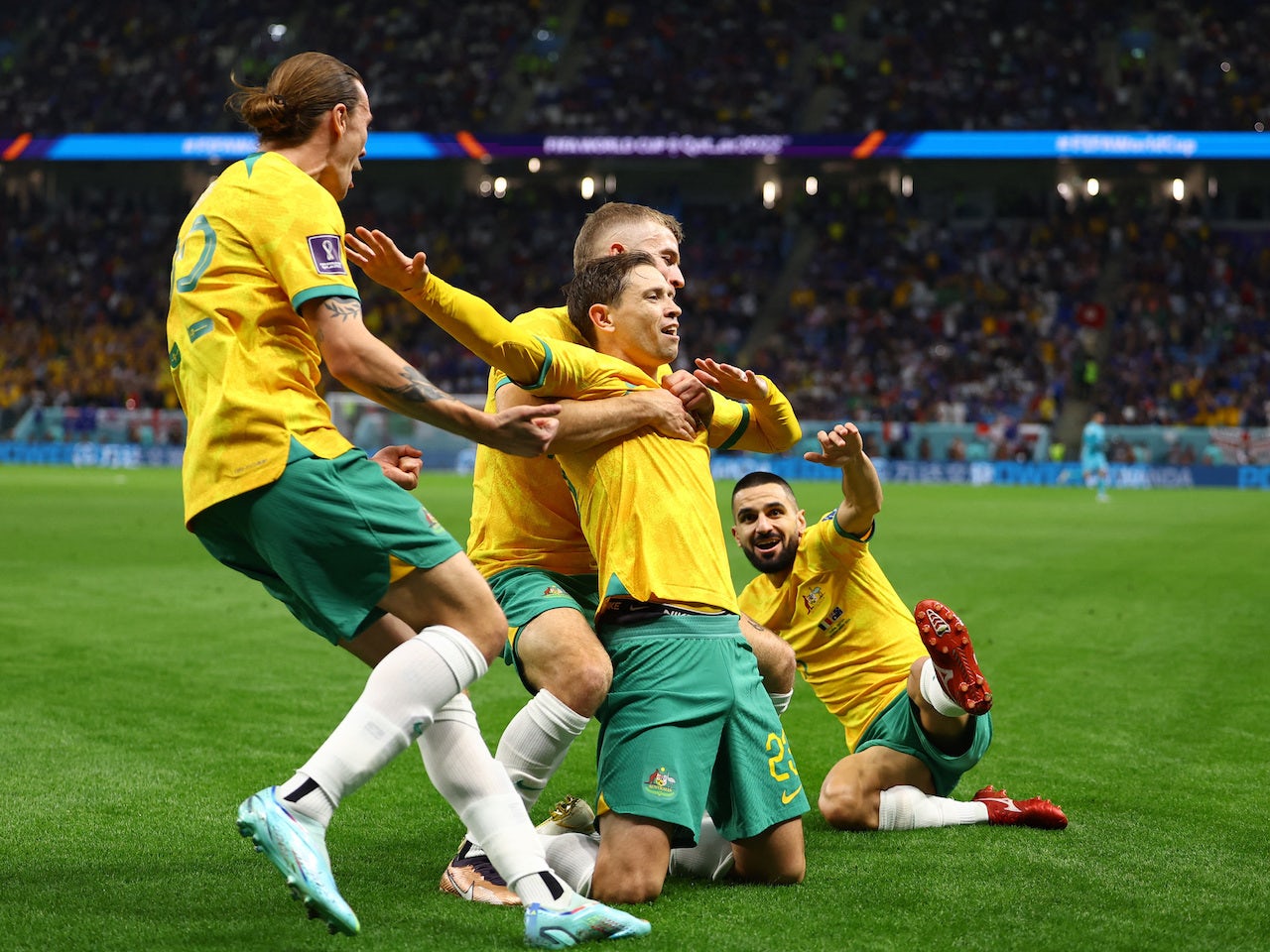 Australia Defeats Denmark and Reach to Knockout of Football World Cup
